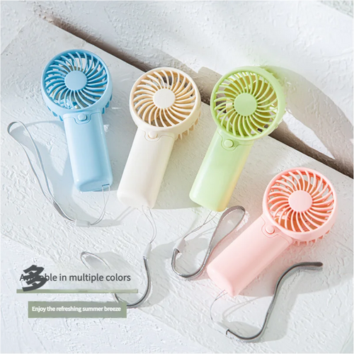 Experience Ultimate Comfort Anywhere with the MEET SUN Portable Hand-Held Fan - Your Lightweight, Battery-Powered Cooling Solution!