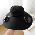 Stay Cool and Protected This Summer with Our Versatile Outdoor Sun Hat Featuring Dual Fans and UV Defense